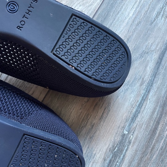 Navy Rothy’s pointy toe flats - Picture 5 of 6